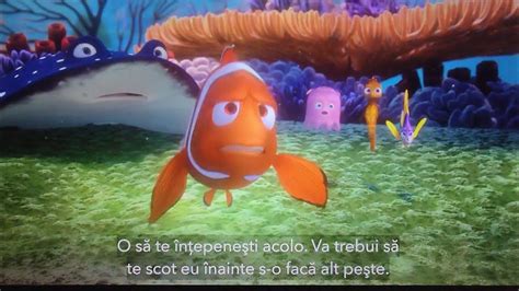 Finding Nemo - Nemo Gets Captured (Romanian) - YouTube