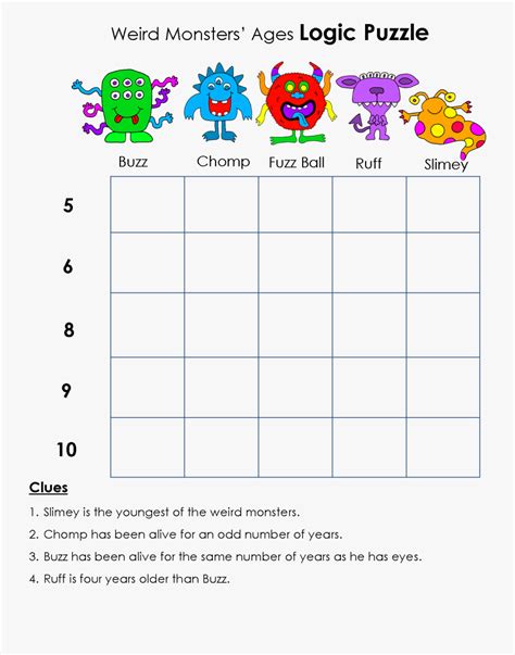 Logic Puzzle Kids , Free Transparent Clipart - ClipartKey