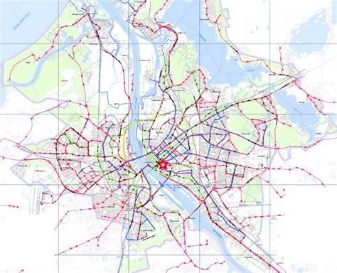 Public transport routes (Source: Riga City council). | Download ...