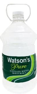 Watsons Water | Corporate Milestones