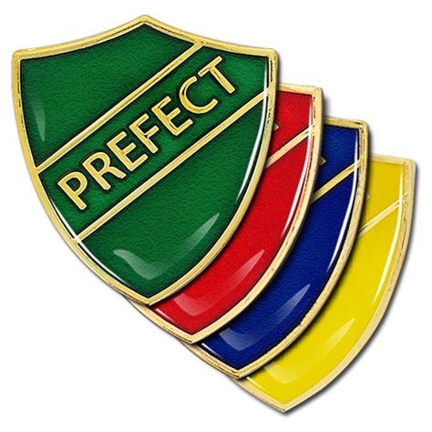 Prefect Shield Badge by School Badges UK