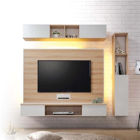 Make Home: Wall Mounted Living Room Tv Unit Design - 20 Modern TV Unit ...