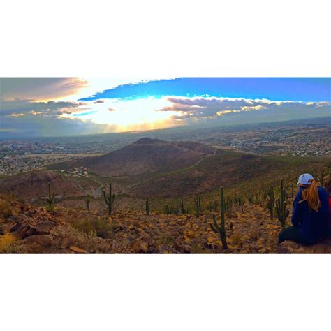 Tumamoc Hill, Tucson, Arizona sunrise | Arizona sunrise, Arizona, Sunrise