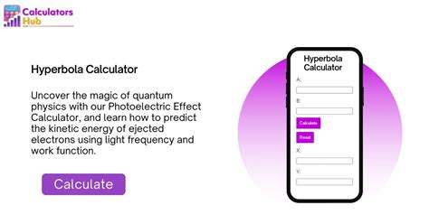 Hyperbola Calculator Online - CalculatorsHub