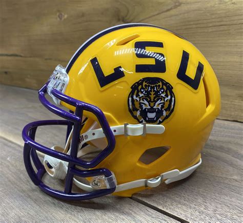 LSU Tigers Riddell Mini Football Helmet - 417 Helmets