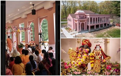 Northeast USA’s Largest Radha Krishna Temple Opens Door to Devotees in New England