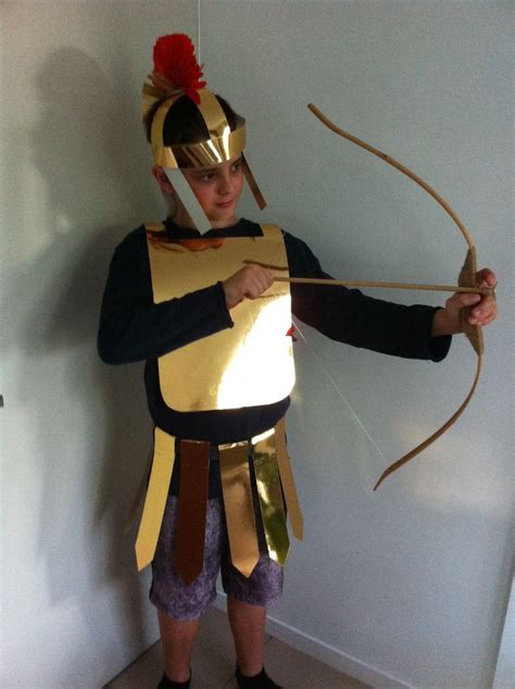 Roman Soldier Costume Diy : Roman Armour Part 1: Start at the top ...