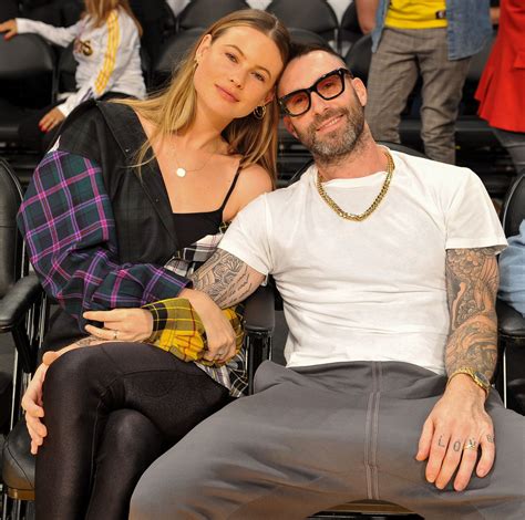 Adam Levine's Wife Just Shared a Rare Photo of the Singer With His Two Daughters | Behati ...