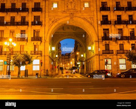 Santander bank building (Banco de Santander) inSantander, Spain Stock ...