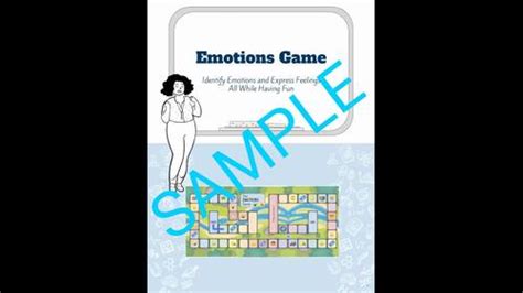 Emotions Game by Resources by Rosemary | TPT