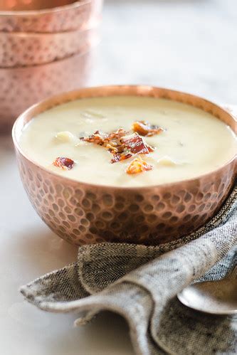 Creamy Potato and Bacon Soup | Get the recipe: www.buttereds… | Flickr