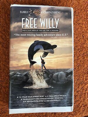 Free Willy (VHS, 1993, Clamshell) 85391800033 | eBay