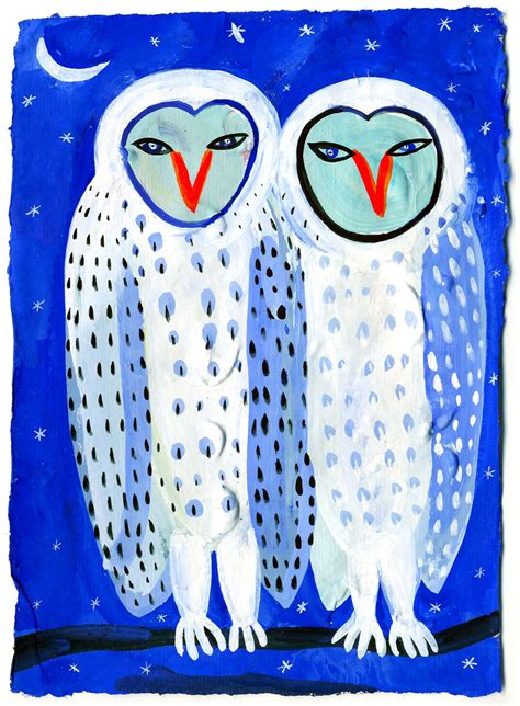 Two Owls Quilt Inspiration, Painting Inspiration, Owl Illustration, Ecole Art, Middle School Art ...