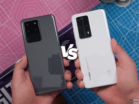 Huawei P40 Pro+ vs Samsung Galaxy S20 Ultra Specs Comparison