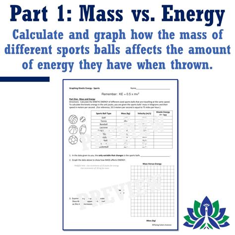 Graphing Speed and Mass versus Kinetic Energy: Sports Examples - Flying Colors Science