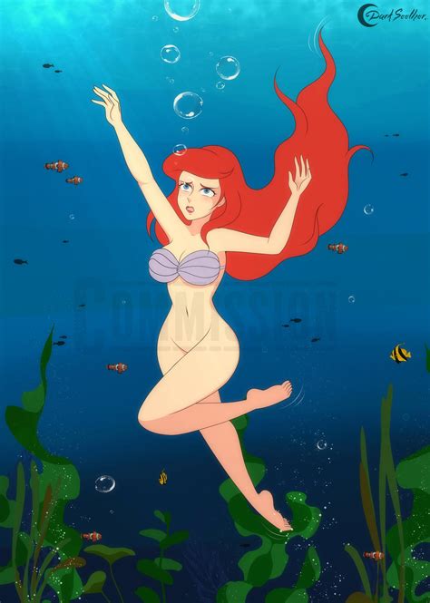 Ariel Underwater by DarkSeetherXNoAI on DeviantArt