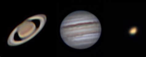 3 planets with my 8 inch telescope : r/space