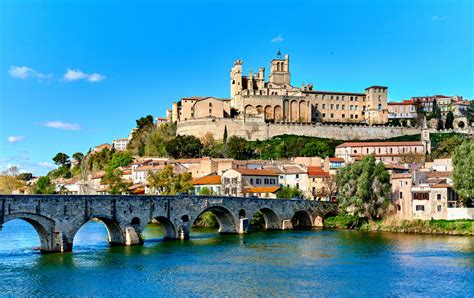 Cathedral Saint-Nazaire, Beziers, France jigsaw puzzle in Bridges puzzles on TheJigsawPuzzles.com