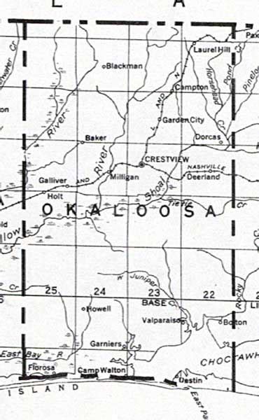 Okaloosa County, 1932