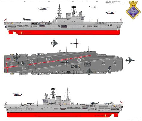 HMS Eagle R 05 Audacious class aircraft carrier Royal Navy | Aircraft ...