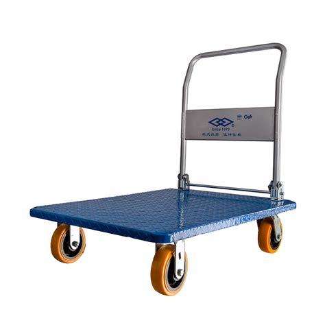 1100kg Durable Heavy Duty Steel Hand Cart Big Steel Platform Heavy Duty ...