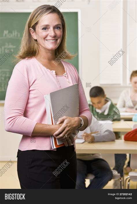 Teacher Standing Image & Photo (Free Trial) | Bigstock