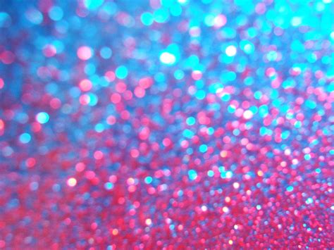 Pink And Blue Glitter Wallpaper