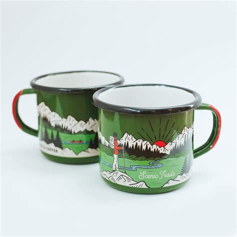 Woods Coffee Enamel Mug (Adventure Series): Uncharted Waters - Woods Coffee | Mugs, Personalized ...