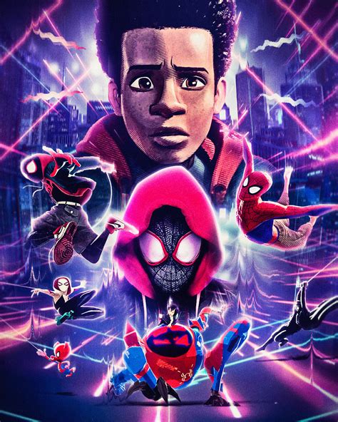 ArtStation - [Freestyle] Spider-Man: Into the Spider-Verse Fun, Part I