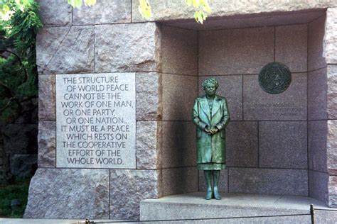 Washington DC: FDR Memorial - 4th Term - Eleanor Roosevelt - a photo on ...