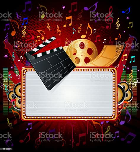 Entertainment Background Stock Illustration - Download Image Now ...