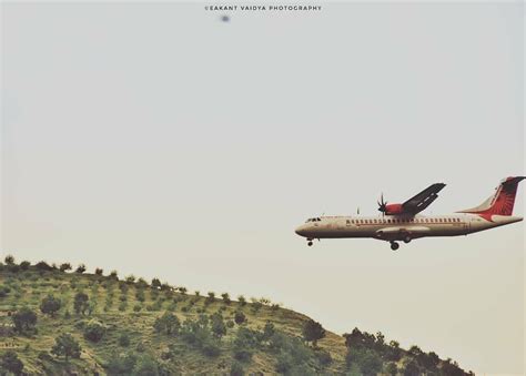 Breathtaking Views of Bhuntar Airport in Kullu, Himachal Pradesh