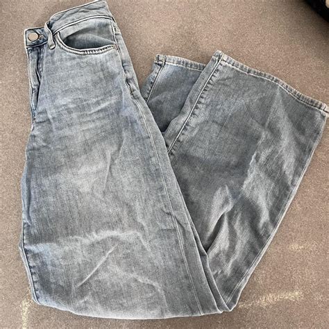 Banana Republic wide leg jeans. Such a comfy material - Depop