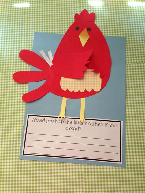 Life in First Grade: The Little Red Hen Activities and Craft