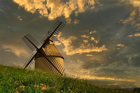 White Windmills · Free Stock Photo