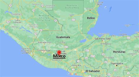 ¿Dónde está Mixco? Mapa Mixco - ¿Dónde está la ciudad?