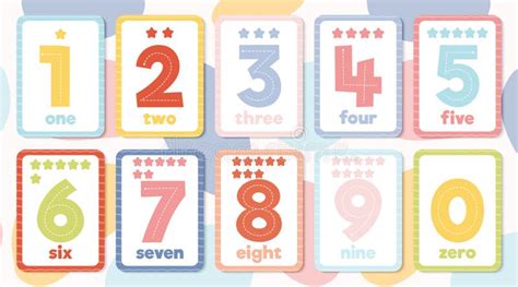 Flashcards Numbers Stock Illustrations – 588 Flashcards Numbers Stock Illustrations, Vectors ...