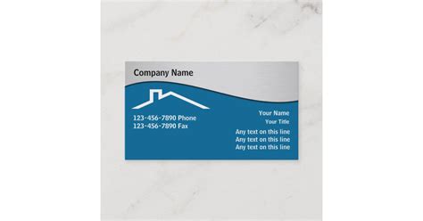 Roofing Business Cards | Zazzle