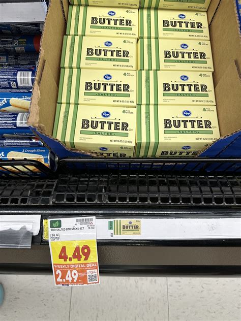 Kroger Butter as low as $2.49! - Kroger Krazy