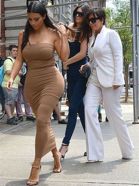 Kim Kardashian Looks Ready to Explode in Super-Tight Tube Dress | Kim kardashian outfits ...