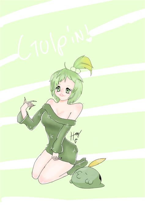 Humanized Gulpin drawing by me uwu 🌻sunflower🌻 - Illustrations ART street