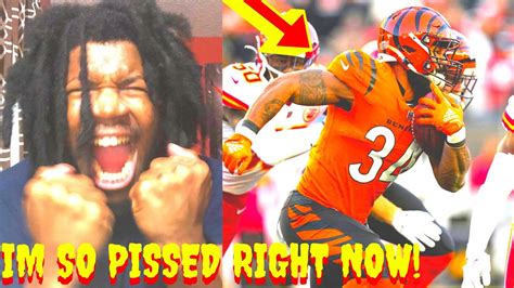 BENGALS VS CHIEFS REACTION 2022 CINCINNATI BENGALS VS KANSAS CITY ...