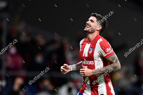 Rodrigo De Paul Atletico Madrid Celebrates Editorial Stock Photo ...