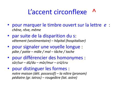 PPT - L’accent circonflexe ^ PowerPoint Presentation, free download ...