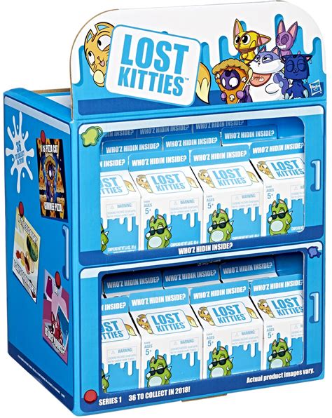 Lost Kitties Series 1 Mystery Box Wave 3, 24 Packs Hasbro - ToyWiz