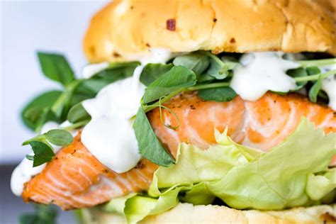 Grilled Salmon Sandwich - Or Whatever You Do