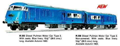 Blue Pullman Train Set (Tri-ang RS52) - The Brighton Toy and Model Index