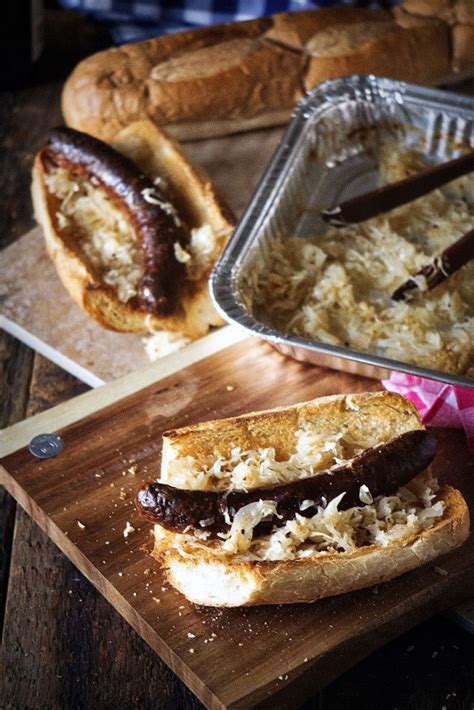 Perfect grilled brats with sauerkraut for game day! | Hot sandwich recipes, Grilled brats, Omaha ...