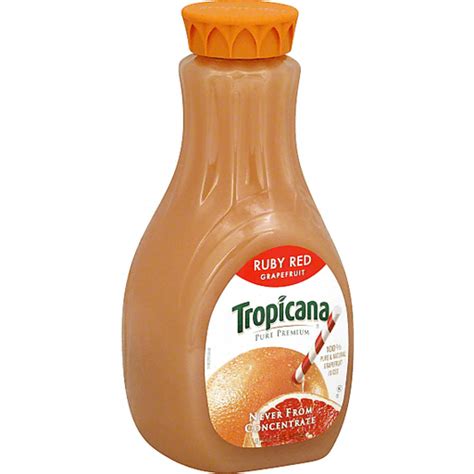 Tropicana® Pure Premium Red Grapefruit Juice 59 Fl. Oz. Bottle | Dairy ...