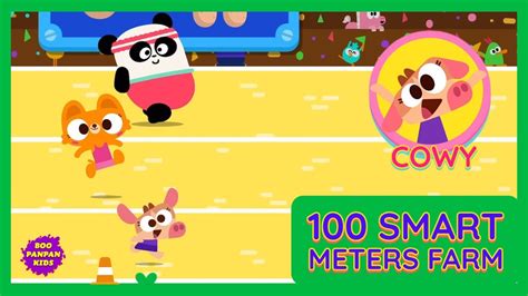 Cowy 100 Smart meters Farm(new game) Lingokids |Boopanpankids - YouTube